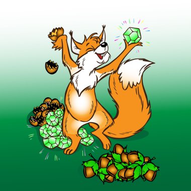 The squirrel clipart