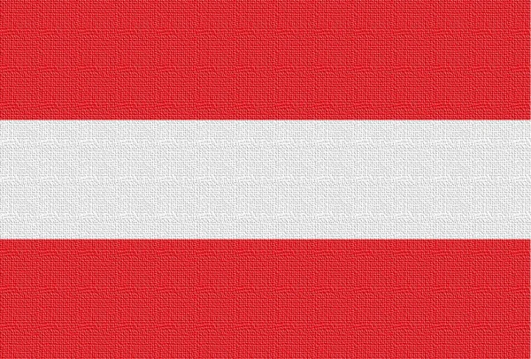 奥地利国旗面料 — 图库照片