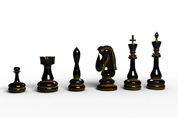 Chessmen — Stok Foto