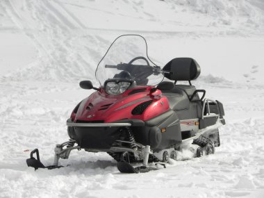 Snowmobile clipart