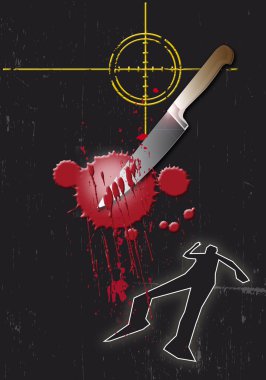 Bloody Knife clipart