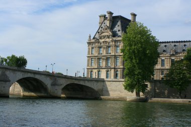 Brige üzerinde seine, paris Fransa.