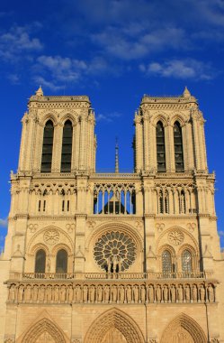 Notre Dame Katedrali, Paris Fransa.