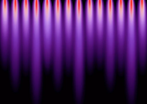 Абстрактное пламя в фиолетовом и красном — стоковое фото