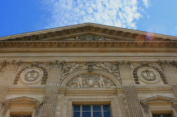 Musee 뒤 루브르 박물관, 파리 프랑스. — 스톡 사진