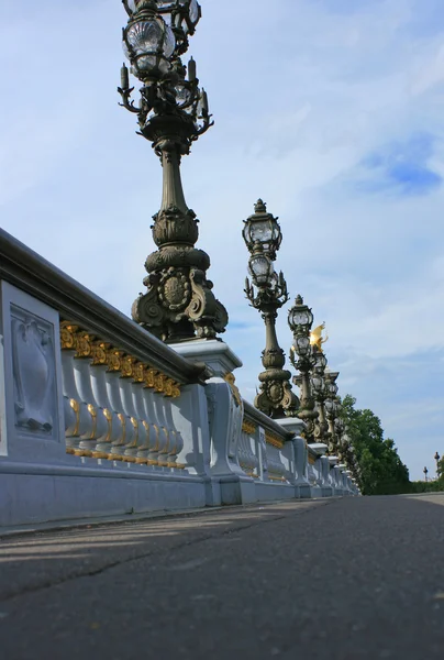 Pont alexandre II Köprüsü Paris Fransa.