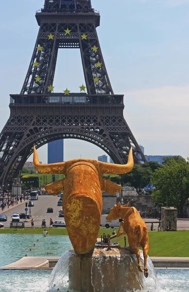 Tour Eiffel París Francia — Foto de Stock
