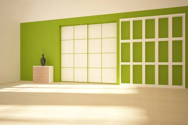 Green interior composition — Stock Photo, Image