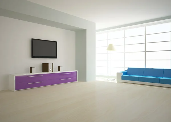 Interior moderno colorido — Fotografia de Stock