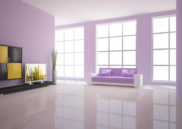 Colored interior concept — Stock Photo, Image