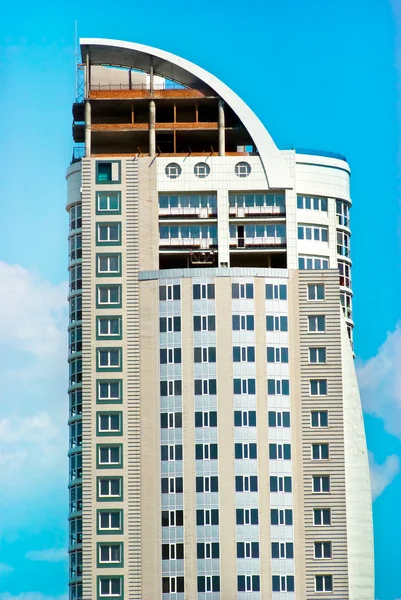 Costruzione di un edificio alto — Foto Stock