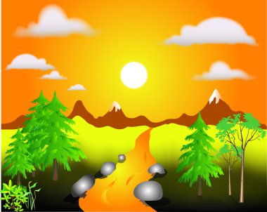 Landscape clipart