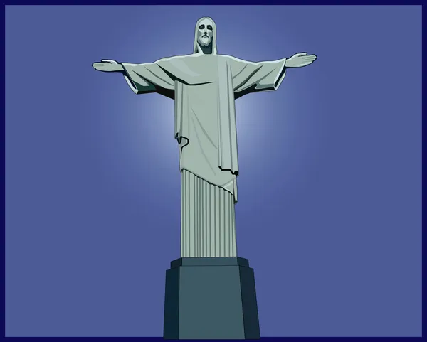 Christ le Rédempteur — Image vectorielle