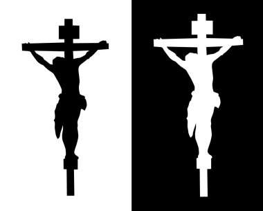 Crucifixion silhouette