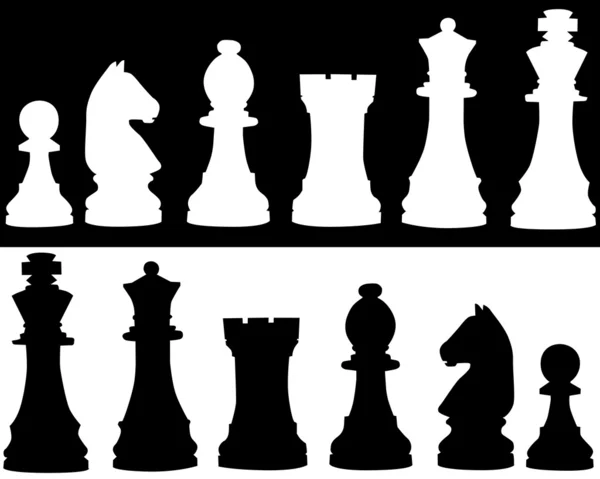 Chessmen — Stock Vector