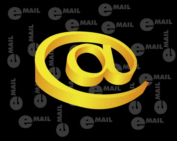 电子邮件符号 — 图库矢量图片