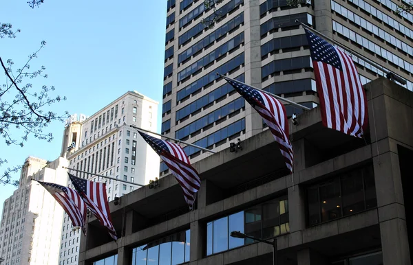 stock image Patriotic city