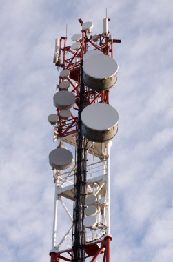 Mobile phone tower. clipart