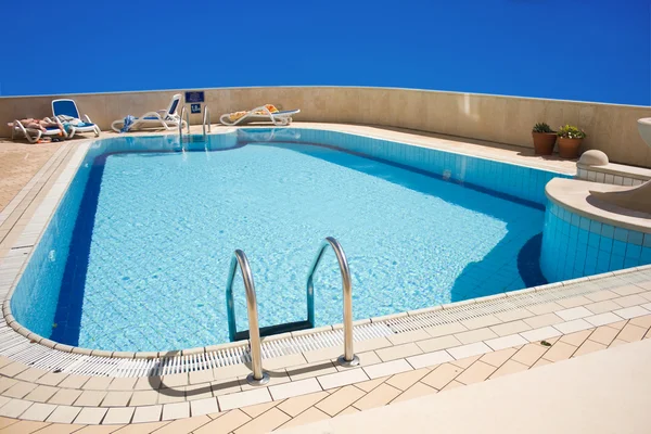 stock image Luxury pool hotel swim aqua