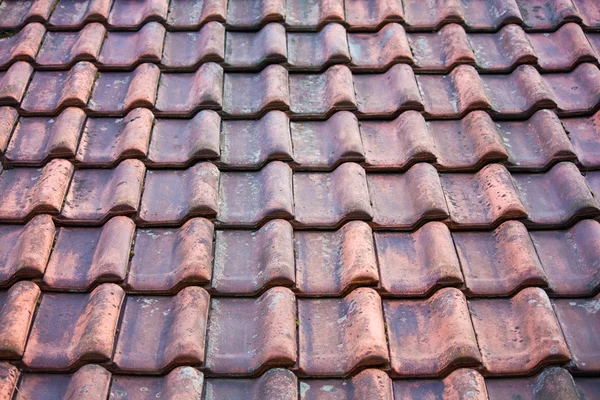 Stock image Old potsherd roof texture