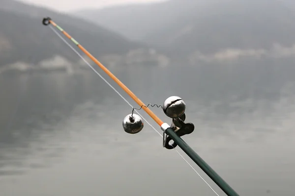 釣り竿の鐘をクローズ アップ — ストック写真