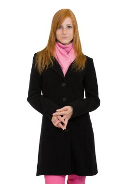 Kızıl saçlı kadın portresi