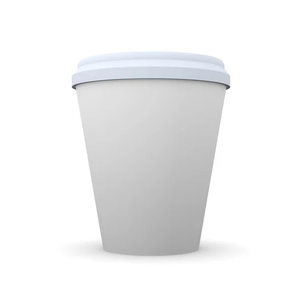Одноразова чашка кави — стокове фото