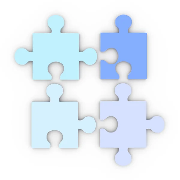 Puzzle Solution — Stock Photo, Image