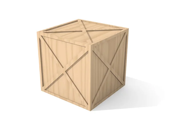 Ξύλινο κουτί — Φωτογραφία Αρχείου
