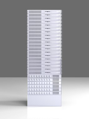 19inch Server tower clipart