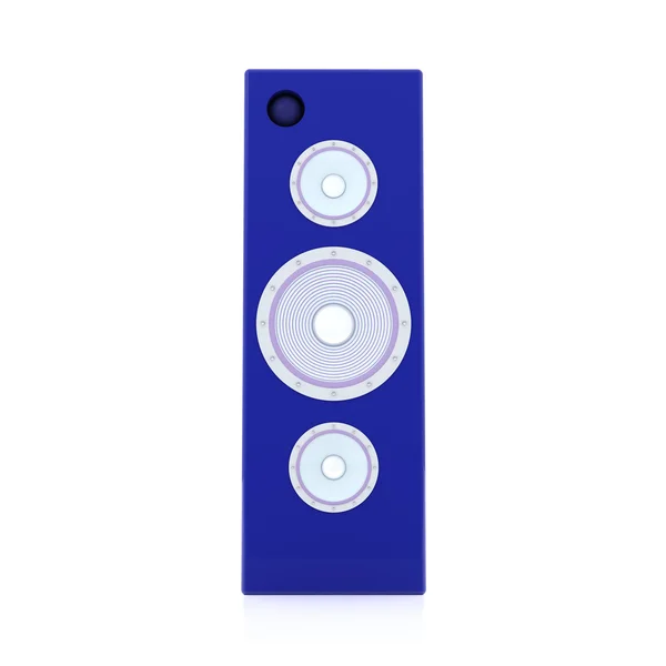 Blue HiFi Speaker — Stock Photo, Image