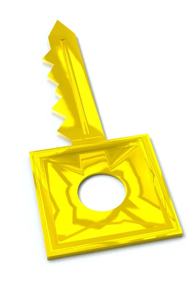 Golden Key — Stock Photo, Image