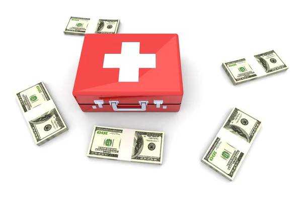 stock image Cash aid emergency