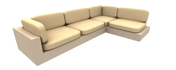 Generieke sofa — Stockfoto