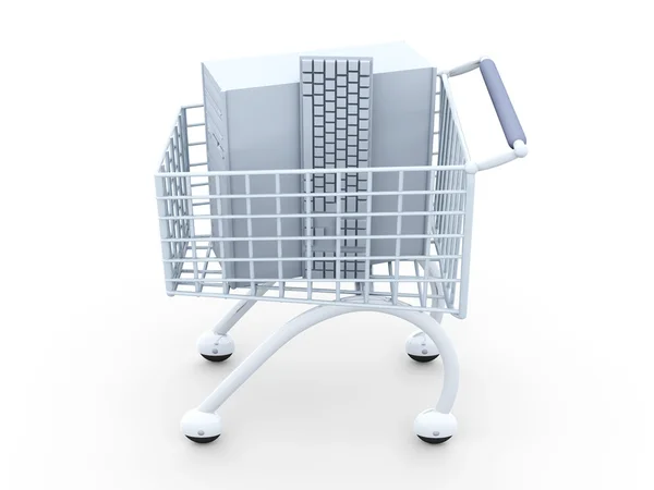 Computer Shopping — Stock Photo, Image
