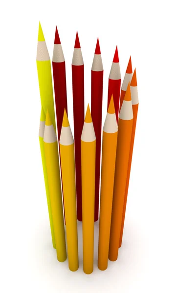 Círculo de lápiz —  Fotos de Stock