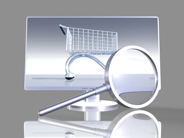 stock image Secure online Shopping