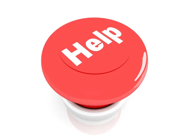 Help Button — Stock Photo, Image