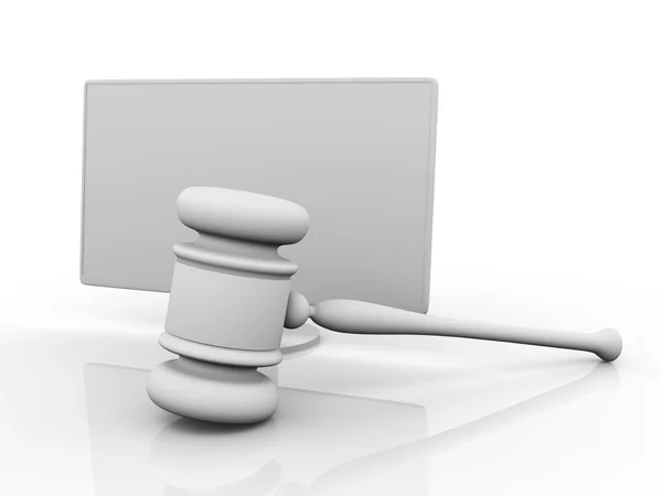 Online Law — Stock Photo, Image