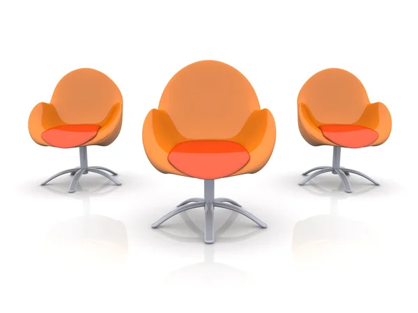 Design stoelen — Stockfoto