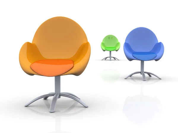 Design Chairs — Stock Photo, Image
