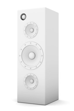 White Speakers clipart