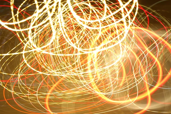 Swirly φώτα — Φωτογραφία Αρχείου
