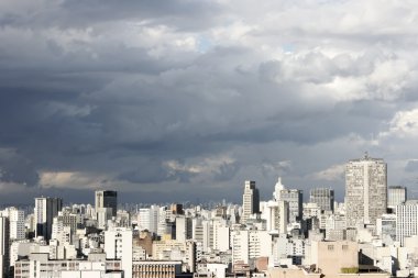 Skyline of Sao Paulo clipart