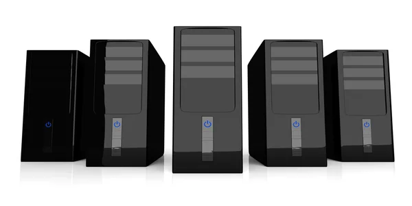 Desktop PCs — Stock Photo, Image