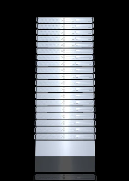 19 inç sunucu Kulesi — Stok fotoğraf