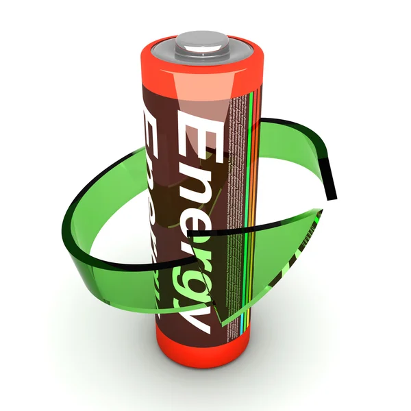 可充电式电池 — 图库照片