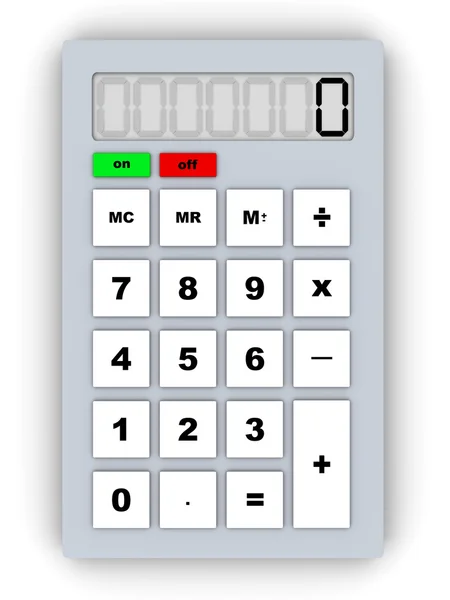 Калькулятор — стокове фото