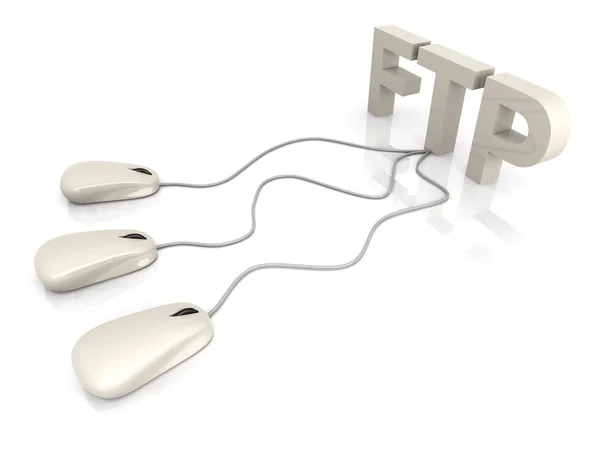 Condivisione FTP — Foto Stock