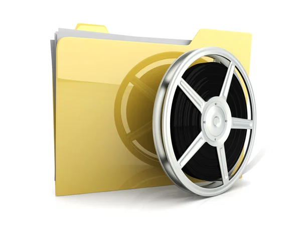 Digitale video folder — Stockfoto